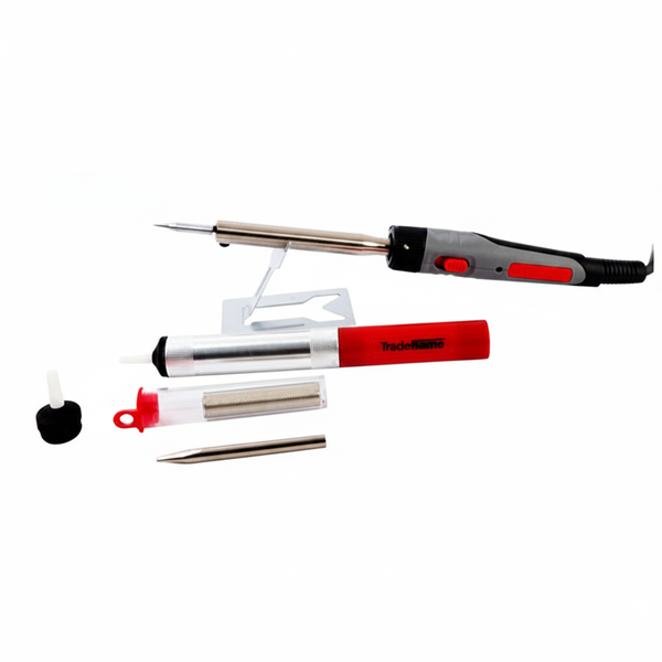 Tradeflame Soldering Iron 60W 240V 7 Piece Kit for Electronics Repair