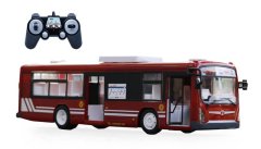 1/20 R/C City Bus (33cm Long) with Battery &amp; USB Charger - Red
