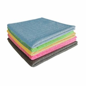 Arcora Scrub &amp; Clean 2IN1 Microfiber Cloth - 5 Pack