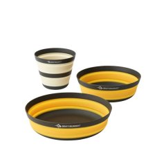 Sea to Summit Frontier Ultralight Collapsible Camping/Hiking Dinner Set - 3 Piece