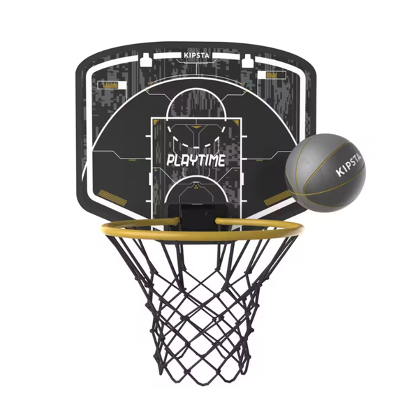 Kipsta Mini Basketball Hoop SK100 - Black/Gold