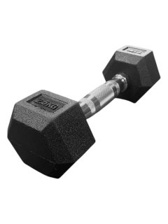 i-Fitness Rubber Dumbbells - Hexagon (Singles)