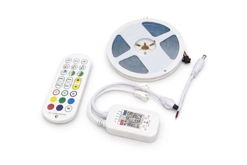 Five Star 12V RGBIC COB LED Strip Light 5M (Colorful Chasing Light)