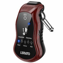 Lekato Guitar Headphone AMP Mini Bluetooth Guitar Amplifier 5 Effects