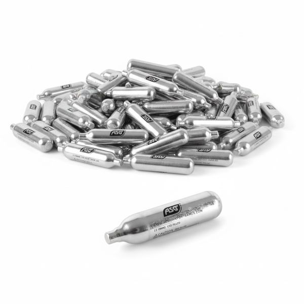 ASG Non Threaded 12g Disposable CO2 Cartridge - 200 Pack