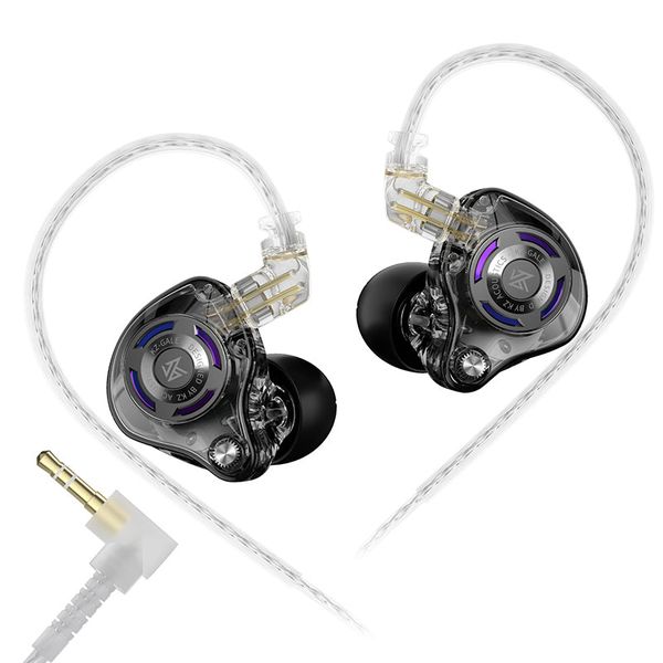 KZ Gale In-Ear Monitors | Dual-Driver Gaming Performance - No Mic
