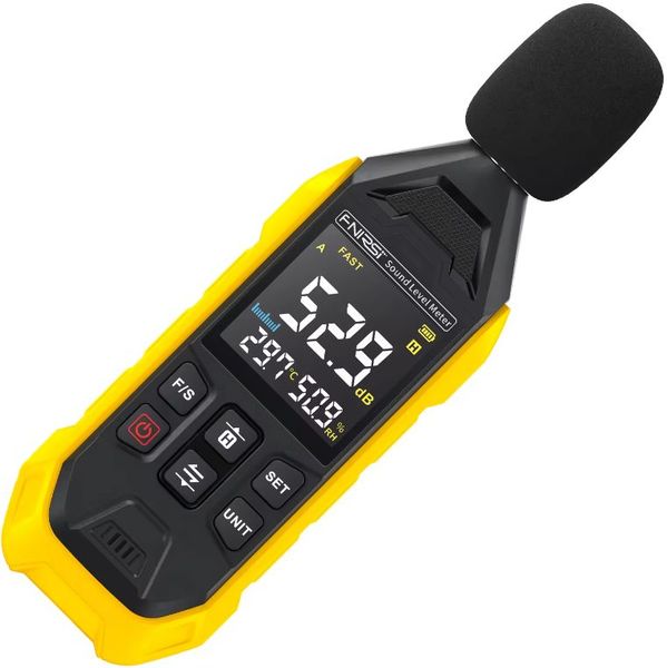 FNIRSI FDM01 Decibel Sound Level Meter with Rechargeable Battery