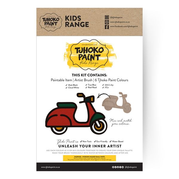Tjhoko Paint - Kiddies Range - Scooter