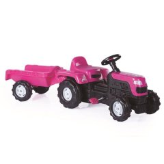 Unicorn Pedal Tractor Operated and Trailer