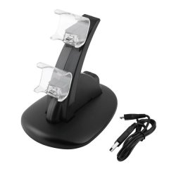 Nicci Dual Controller Charging Station PlayStation 4 Slim Vertical Stand