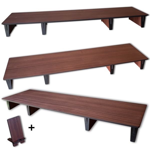db Creative - XL Desktop Monitor and Laptop Stand Riser and Organiser