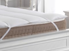 Hazlo Mattress Topper with Hollow Fiber Fill - Queen XL