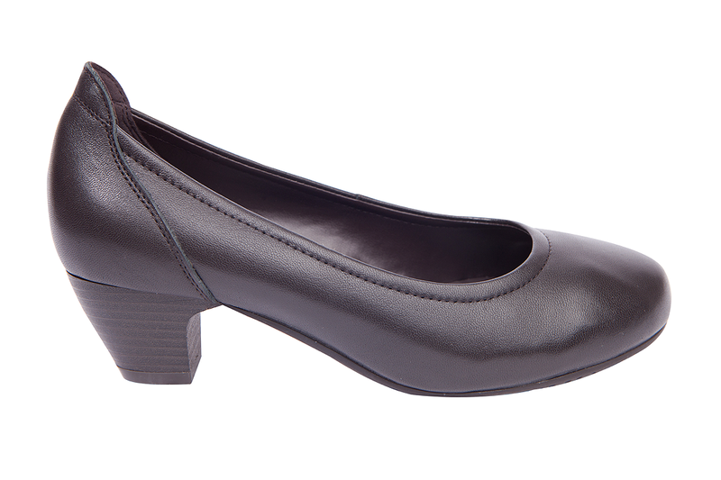 Green cross Women's Sapphire Leather Court Shoe