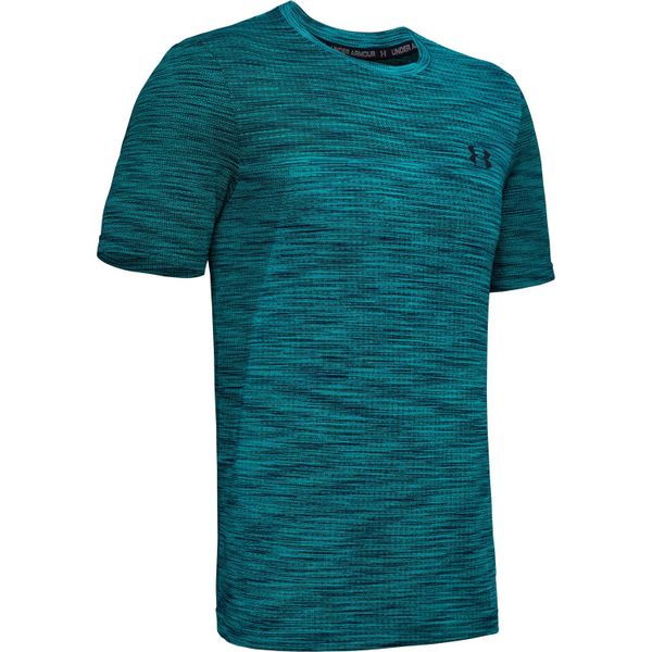Under Armour - Vanish Seamless Short Sleeve Shirt Blue Training Mens