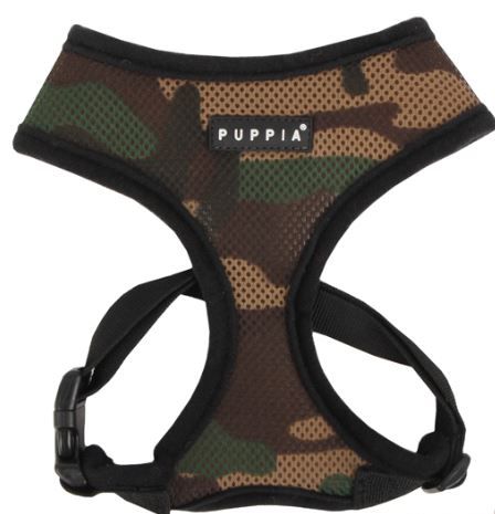 Puppia Soft Harness A Camo