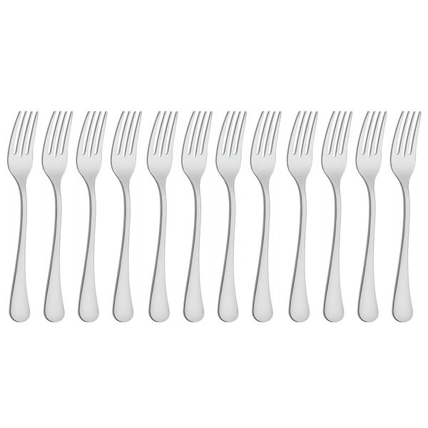 Tramontina 12 Piece Fish Fork Zurique Range Stainless Steel Dishwasher Safe