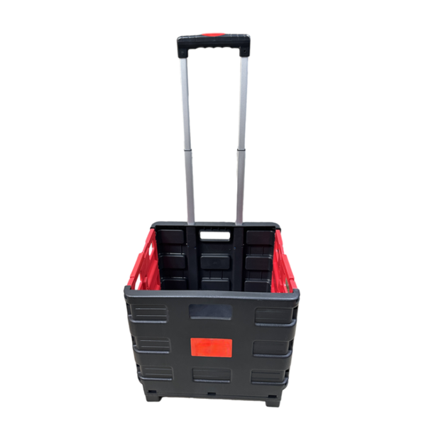 Folding Storage Trolley - With Multifunctional Usage, Collapsible, Portable
