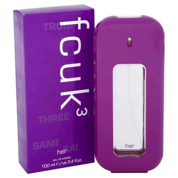 Fcuk 3 EDT 100ml For Her (Parallel Import)