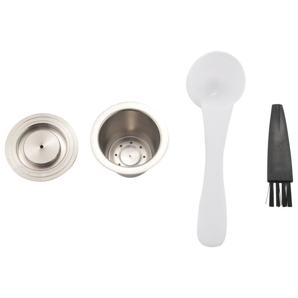 Reusable for Pod Espresso Coffee Stainless Steel Capsules