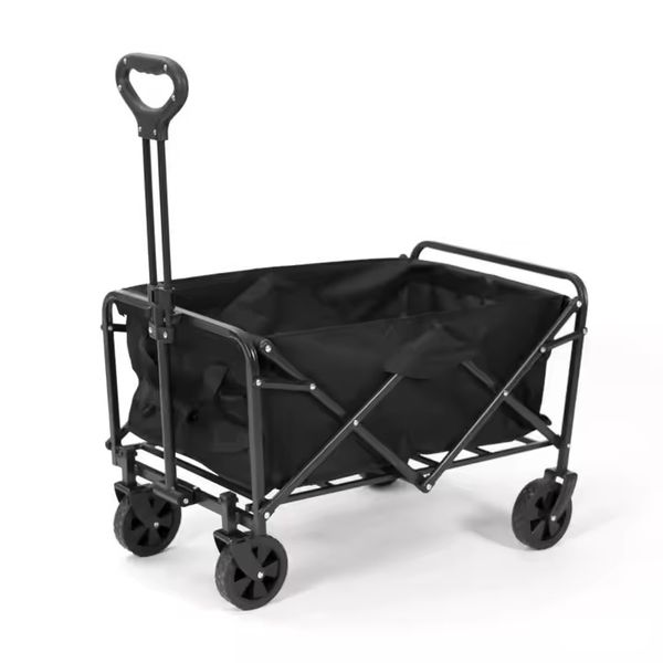 Collapsible Utility Wagon Cart Foldable Camping Trolley