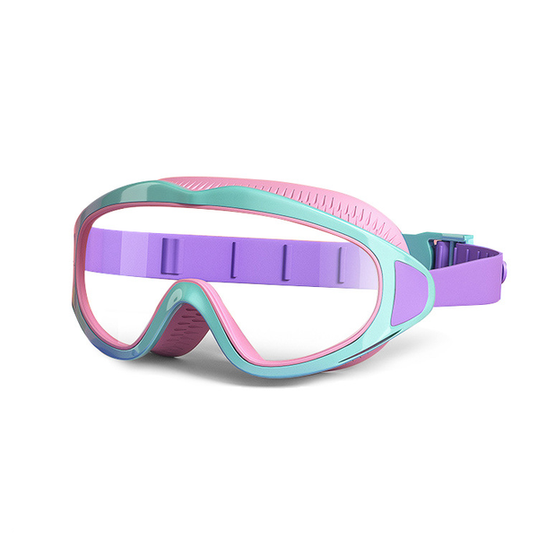 Kids Big Frame Swimming Goggles | Anti-Fog Waterproof Clear Vision