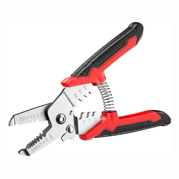 Multifunction Cable Stripper Crimping Tool 7-Inch