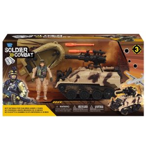 Soldier Boat Playset - Toys for Boys - Action Toys