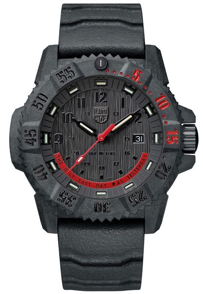 Luminox Master Carbon Seal Black Rubber Men's Watch XS.3801