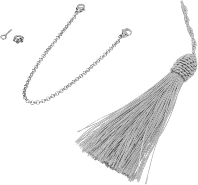 1set Tone Kalimba Tremolo Chain Tassel Durable Thumb Piano Musical Chain