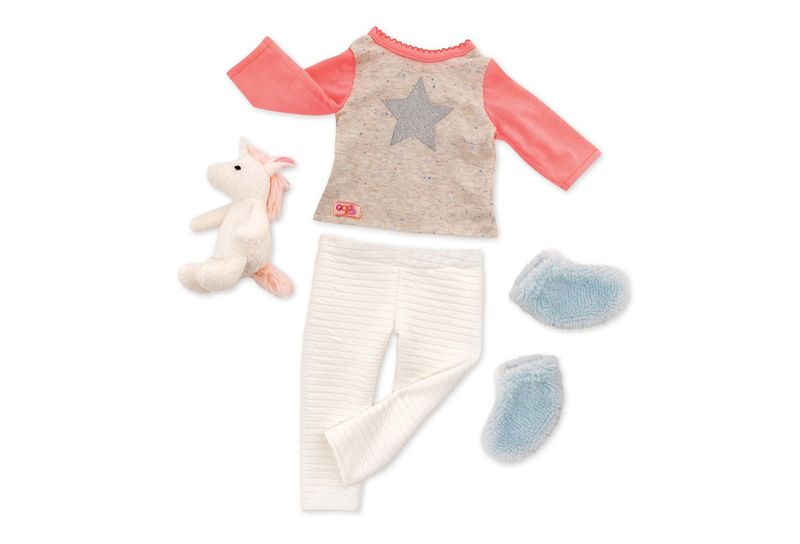 Our Generation Regular Pyjama Outfit Unicorn Wishes
