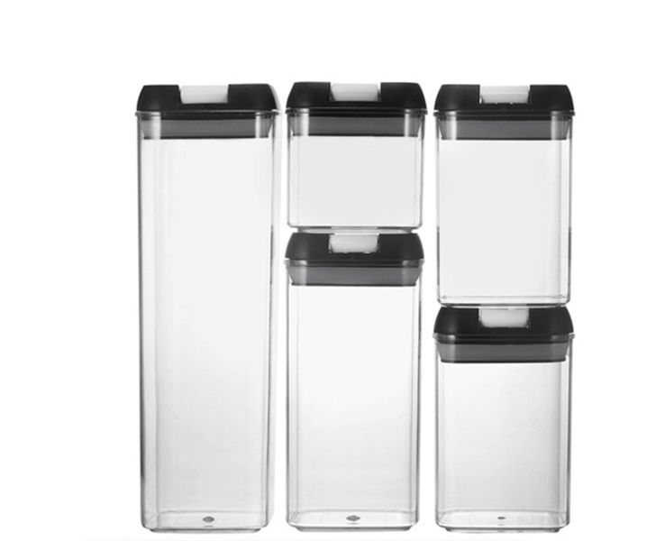 5 Pieces Air Tight Food Storage Containers BPA Free