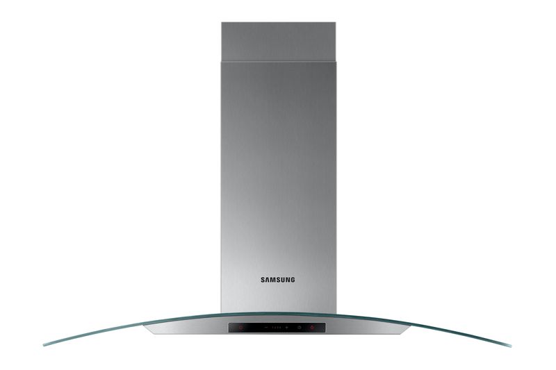 Samsung 90cm Inox and Curved Glass Hood with Touch Control NK36C5070DS/FA