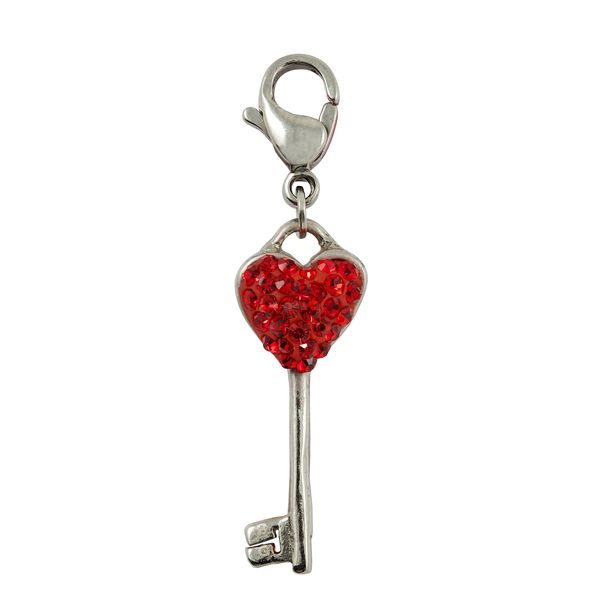 Bad Girl Key Charm - Red