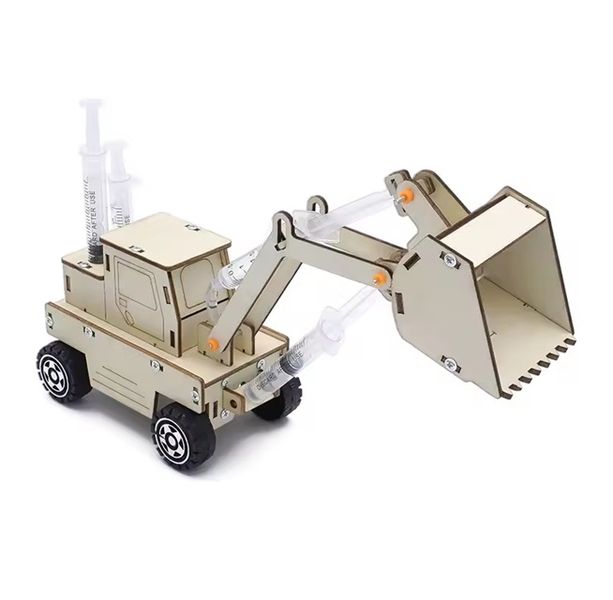 Kids School Science Project - Hydraulic Loader