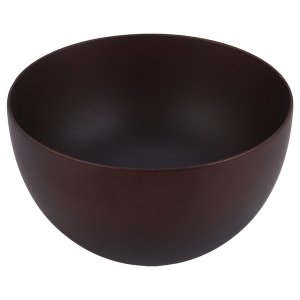 Japanese Style Wooden Bowls, Cereal Wooden Bowl Tableware, Red-Brown