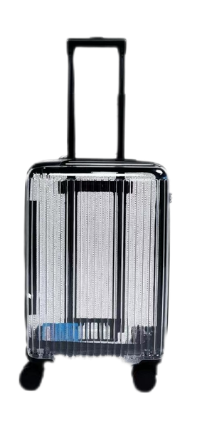 Transparent Hard Shell Suitcase - 20 Inch