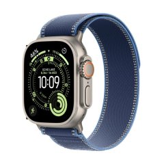 Apple Watch Ultra 3 GPS+Cell 49mm Nat Tit Case, Blue/Bright Blue Trail Loop