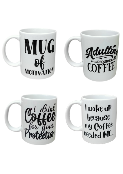 Coffee Needs Me Mug Set (4)