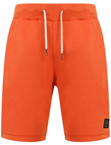 Tokyo Laundry - Mens Milwaukie Basic Jogger Shorts in Emberglow Orange [Parallel Import]