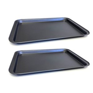 Upstairs Homeware Non-Stick Baking Tray Set of 2 - 47 x 32 x 2.5cm