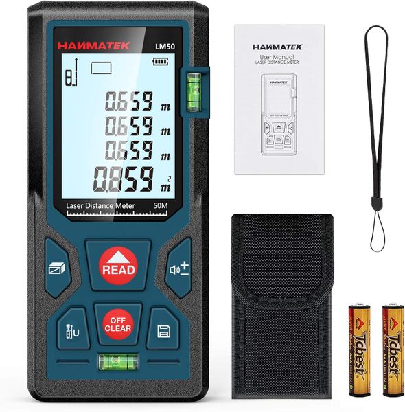 Digital Laser Distance Measure Device -50 m- Measuring Tools