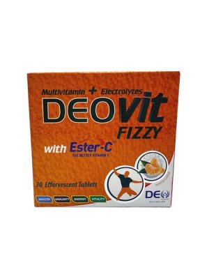 DeoVit Fizzy with Ester-C Naartjie - 30 Effervescent Tablets