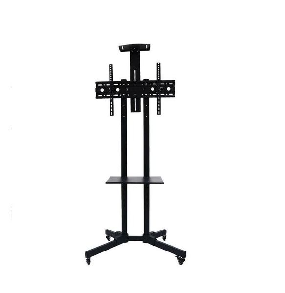 Mobile TV Mount Floor Stand Trolley Cart with Wheels for 32"-70" Screen