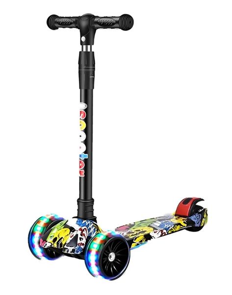 Portable 3-wheel kick scooter