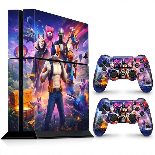 Skin Compatible With PS4: Fortnite Neon Cyber Arena