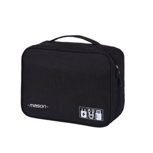 Mason Cable Organizer Bag - Black