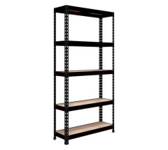 5-Tier Medium-Duty Steel Storage Shelving Unit