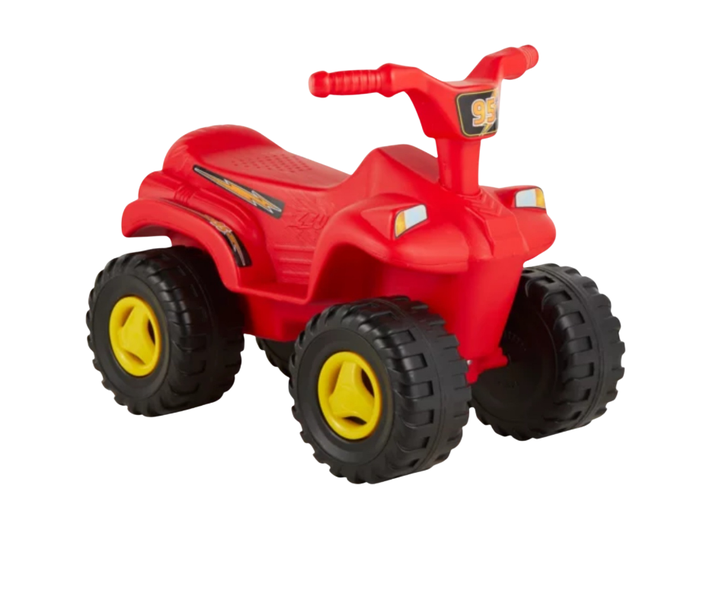Zeus Red Ride On Quad Bike Scooter