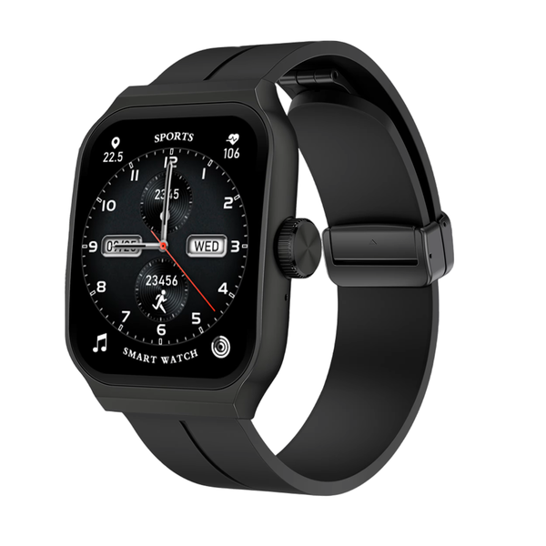 OV90 3D AMOLED Smartwatch - BT Calling, Health Tracking &amp; Magnetic Charge