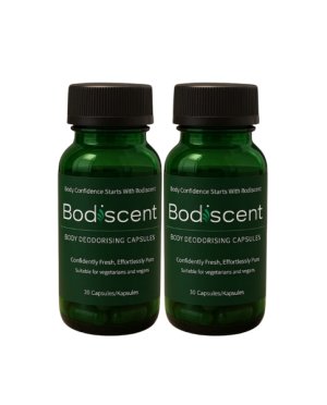 Bodiscent - Body Deodorising Capsules - 2 x 30 Vegan Capsules